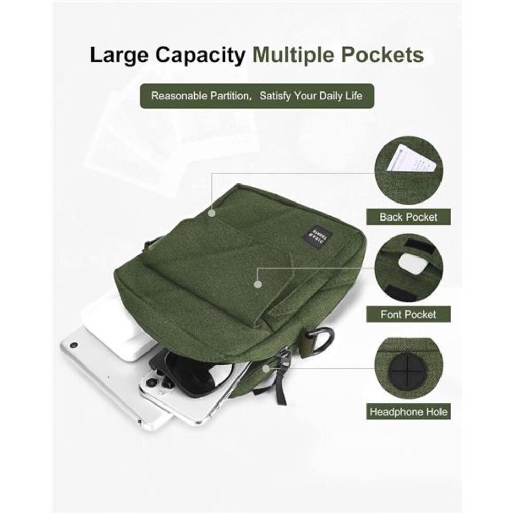 𝑺𝒎𝒂𝒍𝒍 𝑪𝒓𝒐𝒔𝒔𝒃𝒐𝒅𝒚 𝑩𝒂𝒈 𝑺𝒊𝒅𝒆 𝑺𝒉𝒐𝒖𝒍𝒅𝒆𝒓 𝑩𝒂𝒈 - Picture 3 of 7